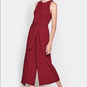NWT Joie Jumpsuit in Garnet. Size 0